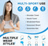 CHEMLUK 2 Packs Cooling Hoodie Towel: Cooling Towels for Neck and Face, Quick-Dry Absorbent Soft Breathable Sweat Neck