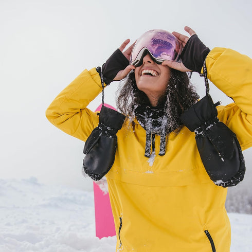 Ski Goggle Bag, Microfiber Snow Goggles Case Sleeves Drawstring Pouch Protection Bags for Goggles