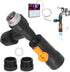 AYNEFY Aquarium Water Changer Faucet Adapter, Quick Water Change with 3 Tab Connector and Vacuum Siphon Gravel Cleaner