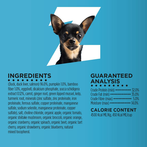 ZEAL Air-Dried Canada Dog Food, All Natural Dry Dog Food, High Protein Organic Dog Food for All Life Stages, Salmon &