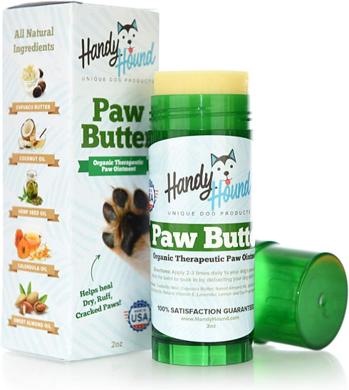 Dog Paw Balm, Ultimate Paw Protector & Dry Skin Treatment, Nourishing Lick-Safe Balm Made in The USA