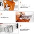 NewDoar Foot Ascender Riser Climbing Device for Rock Mountaineering