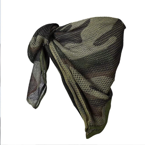 LOOGU Tactical Camouflage Netting, Mesh Camo Scarf for Wargame and Outdoor Activities