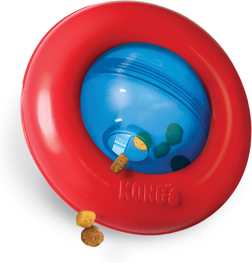 KONG Gyro Interactive Dog Toy, Treat Dispensing, Slow Feeder for Small Dogs