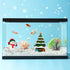 POPETPOP 2Pcs Christmas Aquarium Decorations, Resin Ornament Fish Tank Decoration Micro Landscape for Holiday