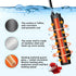 hygger Mini Submersible Aquarium Heater, 75W Digital Display for Turtle and Betta Tank