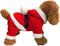 Pet Christmas Costumes, Santa Dog Clothes for Small Dogs, Boys Fall Winter Coats Puppy Kitty Hoodies