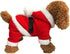 Pet Christmas Costumes, Santa Dog Clothes for Small Dogs, Boys Fall Winter Coats Puppy Kitty Hoodies