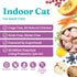Solid Gold Indoor Dry Cat Food - Let's Stay in Cat Food Dry Kibble for Indoor Cats - Hairball & Sensitive Stomach - Grain & Gluten Free - Probiotics & Fiber for Digestive Health - Chicken - 3lb