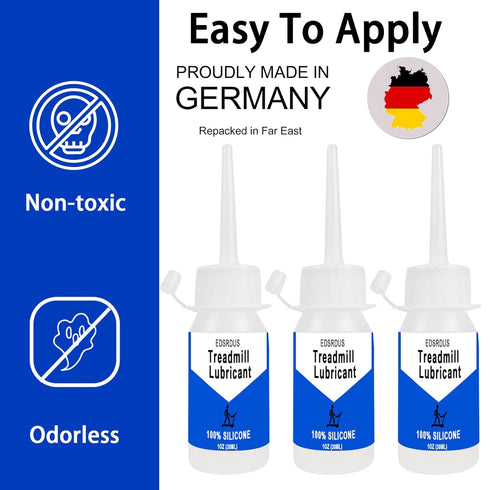 100% Treadmill Belt Lubricant Silicone Oil Ideal for All Treadmill Brands Extend Lifespan Easy to Apply