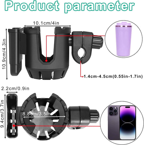 Hunting Accessories, Tree Stand Cup Holder for Deer Duck Turkey Hunting, Gear Gifts for Men, Hunting Platform System Kit