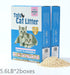 Tofu Cat Litter 11.2LB(5.6lb×2bag) Clumping, 100% Food Grade Raw Materials, Clumping,Flushable,Ultra Absorbent and Fast Drying,Solubility in Water,Really Dust-Free,Less Scattering