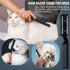 5 Pieces Razor Comb for Dog Grooming, Manual Hair Trimmer Comb with 25 Extra Blades