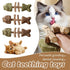 Generic 2026 New Creative Fish Bone Cat Toy,Purrident - Fix Your Cats Dental Health,Cat Chew Toys,Wooden Catnip Teeth