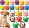20 Pack Latex Dog Squeaky Toys - Soft Rubber Funny Animal Sets for Small, Medium Dogs, Interactive Fetch Play
