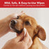 NOVEHA 300 Pet Wipes - Formulated for Facial and Finger Folds, Underarms - 150 Count, 3" x 2" Size