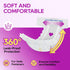 40 Count, (Pack 1, 40 Count HONEY CARE All-Absorb Disposable Female Dog Diapers Small Size, Improved, Super Absorbent