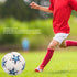 Size 5 Soccer Ball, PU Leather, High Resilience Abrasion, Professional Adult Youth Football Lover Training