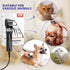 Professional Dog Grooming Clippers for Thick Coat, Dog Hair Trimmer for Grooming, Pet Clippers for Dogs, Cats, Sheep,
