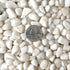 Midwest Hearth Natural Decorative Polished White Pebbles, 3/8" Gravel Size (5-lb Bag)