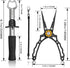 ZACX Fish Lip Gripper Pliers - Upgraded Multi-Function Hook Remover and Split Ring Pliers for Fishing Gear