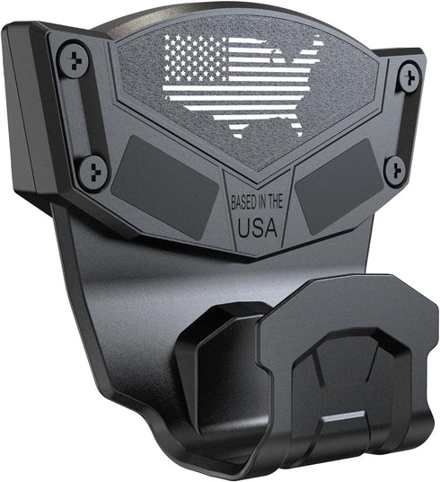 Gun Magnet Mount for Vehicle, Magnetic Mount for Pistol Shotgun Revolver with Trigger Guard Protection, Rated Max 15 LBS