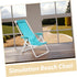 VILLCASE Beach Chair Lightweight Portable Lounge Chair for Outdoor Use Durable Plastic Design for Relaxing Beach Picnic