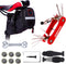 YBEKI NAMUCUO Bike Repair Tool Kits, Bicycle Tool Set with Saddle Bag and Multi-tool Chain Tool