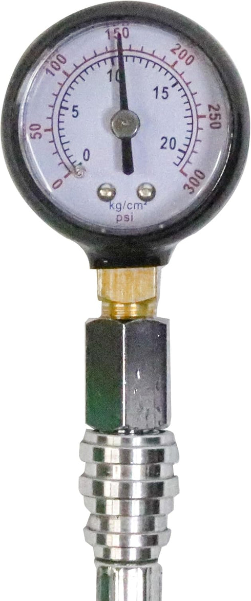 Scuba Choice Regulator Intermediate Pressure Checker Gauge, 1.5 Inch, 300 PSI, Compact & Easy-to-Use