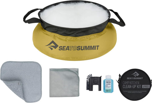 Sea to Summit Camp Kitchen Clean-Up Kit, 6 Piece Set