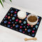 Dog Mat for Food and Water, Absorbent 20x12in Quick Dry Dog Water Bowl Mat