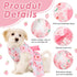 5 Pieces Cute Dog Dress - Summer PET Puppy Clothes with Bow Knot for Small Pets, 5 Styles (Large)