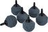 Pawfly 1.2 Inch Air Stone Ball Bubble Diffuser for Fish Tanks, Koi Ponds, and Small Buckets, 6 Pack
