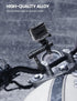 Lamicall Bike Handlebar Extender - Aluminum Alloy 4" Long Extension for Bicycle & Motorcycle, Fits 0.875" to 1.34"