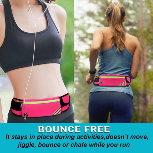 Gifts for Women Fanny Pack Running Belt, Water Resistant Waist Pack Bag for Hiking, Fitness, Phone Carrier, Running Gear