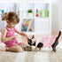 Weewooday 4 Pieces Cute Pink Pet Dress Shirt - Dog Sundress Printed Puppy Summer Apparel Clothes with Ruffles for Small