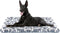VANKEAN Dog Crate Pad Bed Mat, Reversible (Warm & Cool), Soft Sleeping Mat for Crate, Machine Washable, Grey Stone
