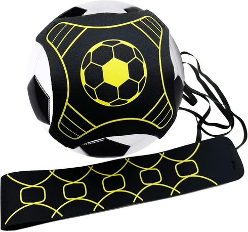 Soccer Kick Trainer Belt for Kids & Adults, Equipment for Soccer, Volleyball, Rugby, Kick Solo Juggling & Agility