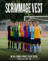 (10-Pack) Scrimmage American Challenge Soccer Pinnies Mesh Jersey Vest for Practice, Soccer Pennies and Training Bibs