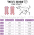TONY HOBY Dog Pajamas, Recovery Suit for Small Medium Dogs After Surgery, Bean Pink, Size S