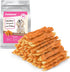 Dog Treats, Chicken Wrapped Cod Fillets, Rawhide Free Healthy Dog Snacks, Soft