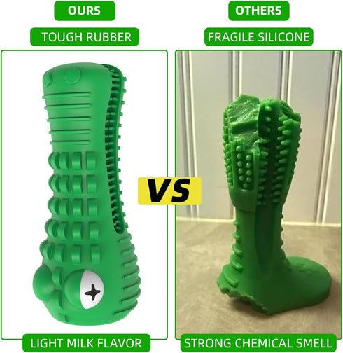 Dog Chew Toys for Aggressive Chewers – Alligator Dog Chew Toy for Large, Medium & Small Dogs, Tough Rubber