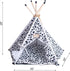 Armarkat C46 Cat Bed, One Size, White and Black, Cozy Sleeping Space for Cats
