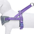 Blueberry Pet Purple Dog Harness, Medium Size, Reflective Nylon Vest, Adjustable for Small Dogs