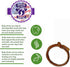 (Pack 20) Bully Stick Rings for Dogs - Premium All Natural Beef Pizzle Dog Chew Treats - Grain Free Fully Digestible
