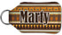 Personalized African Masks Hand Sanitizer & Keychain Holder