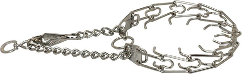 Herm Sprenger Chrome Plated Ultra Plus Prong Collar for German Shepherd, 3.2mm x 23 inches