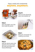 Easybab (2 PACK) Korean Ready to Eat Bibimbap, Mushroom