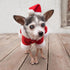 Pet Christmas Costumes, Santa Dog Clothes for Small Dogs, Boys Fall Winter Coats Puppy Kitty Hoodies