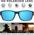 KUGUAOK Polarized Sports Sunglasses for Men, 100% UV Protection Goggles for Driving and Fishing